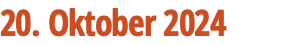 20. Oktober 2024